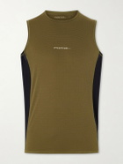 Portal - Range Light Polartec Polartec® Running Tank Top - Green