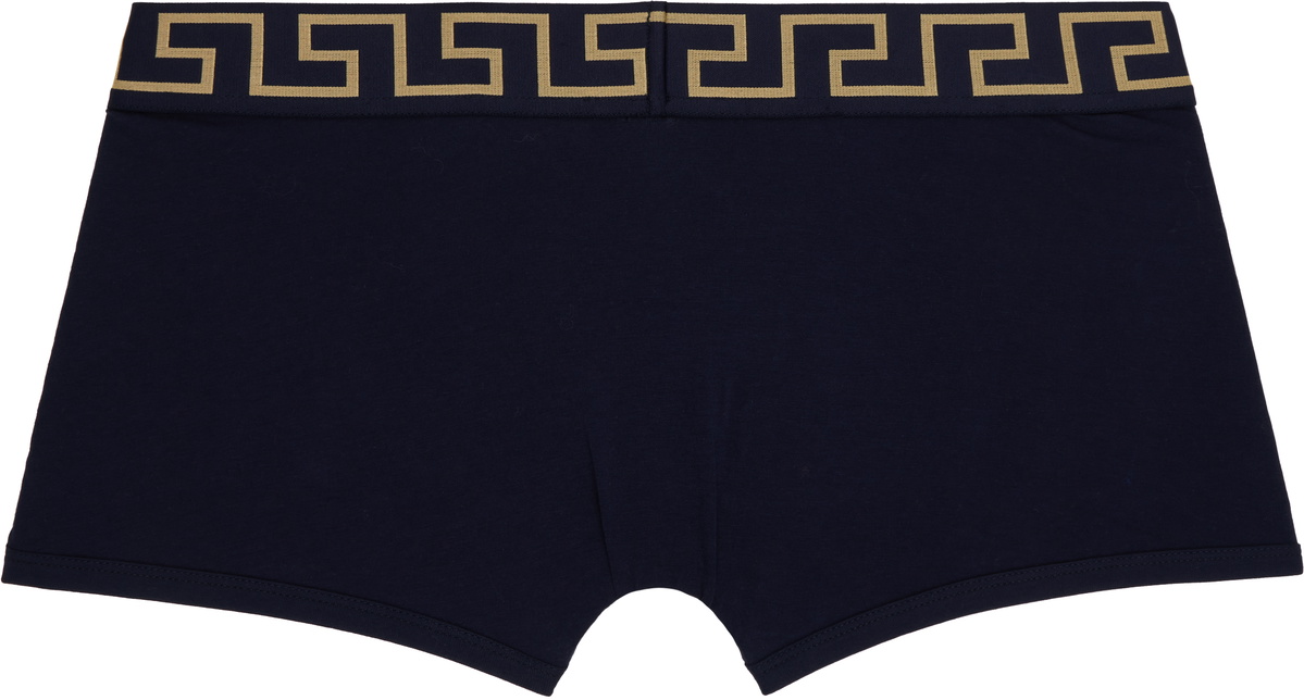 Versace Underwear Three-Pack Multicolor Greca Border Boxer Briefs