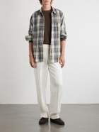 God's True Cashmere - Straight-Leg Linen-Twill Trousers - White