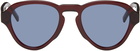 Givenchy Burgundy GV Day Sunglasses