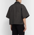 Undercover - Cindy Sherman Camp-Collar Printed Denim Shirt - Black