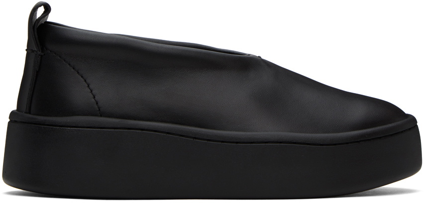 Jil Sander Black Platform Sneakers Jil Sander Jil Sander Black Platform Sneakers Jil Sander