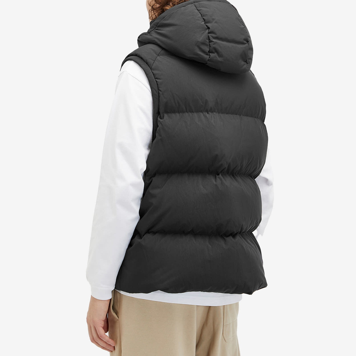 Y-3 Men's Puffer Vest in Black Y-3