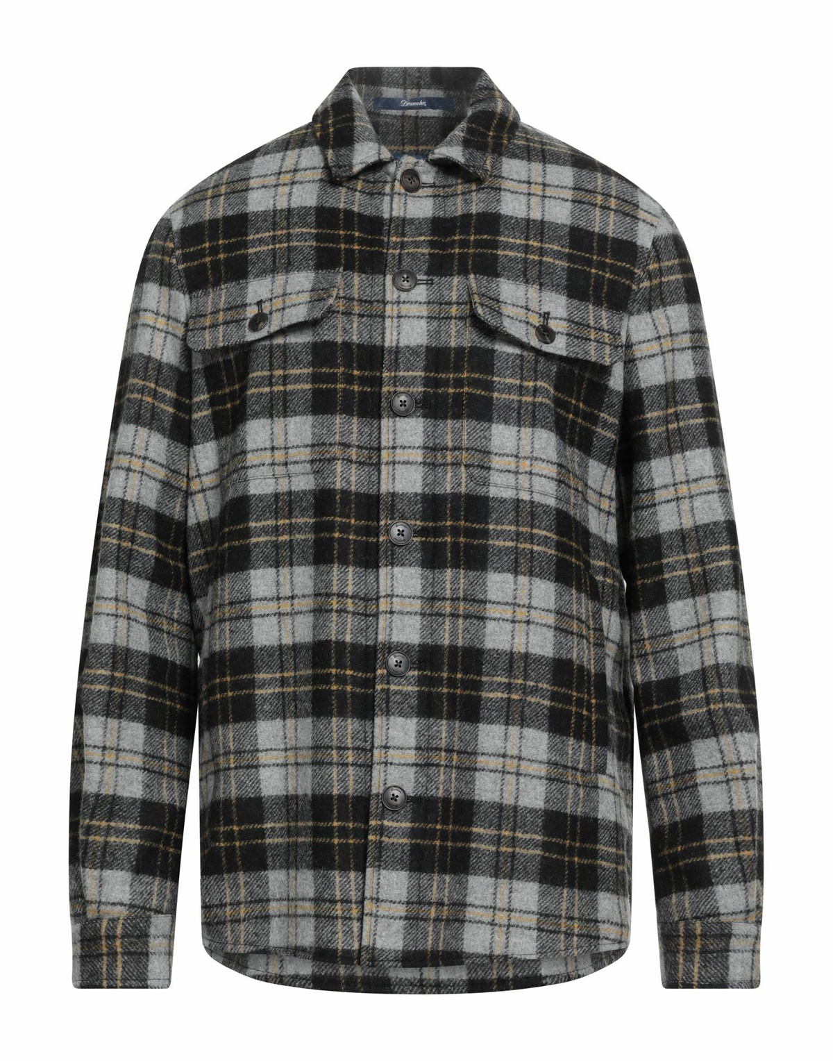 Drumohr Mens Shirt in Black