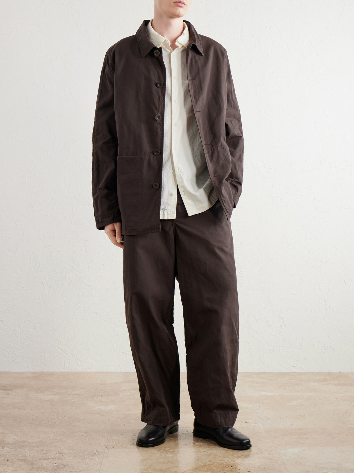 Casey Casey - Cooper Cotton-Twill Shirt - White
