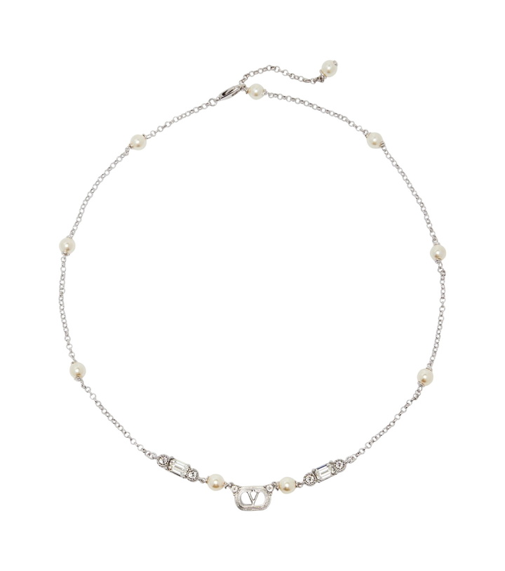 Photo: Valentino Ovalette Swarovski®-embellished necklace
