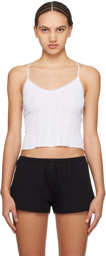 Photo: Cou Cou White 'The Long' Camisole
