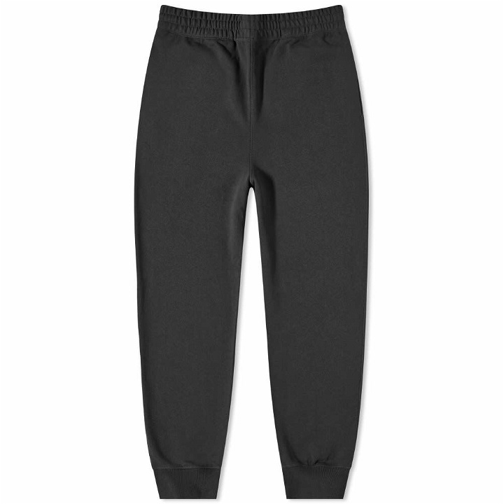 Photo: MHL by Margaret Howell Men's MHL. by Margaret Howell Flatlock Sweat Pant in Off Black