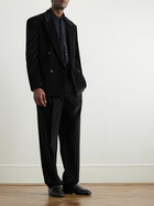 The Row - Donnes Double-Breasted Cotton and Cashmere-Blend Corduroy Suit Jacket - Black