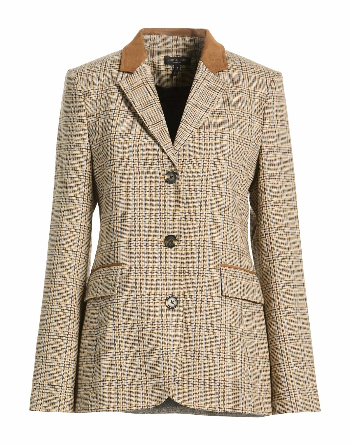 Rag & Bone Womens Blazer Camel