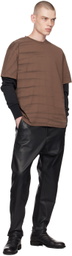 FREI-MUT Black Command Leather Pants