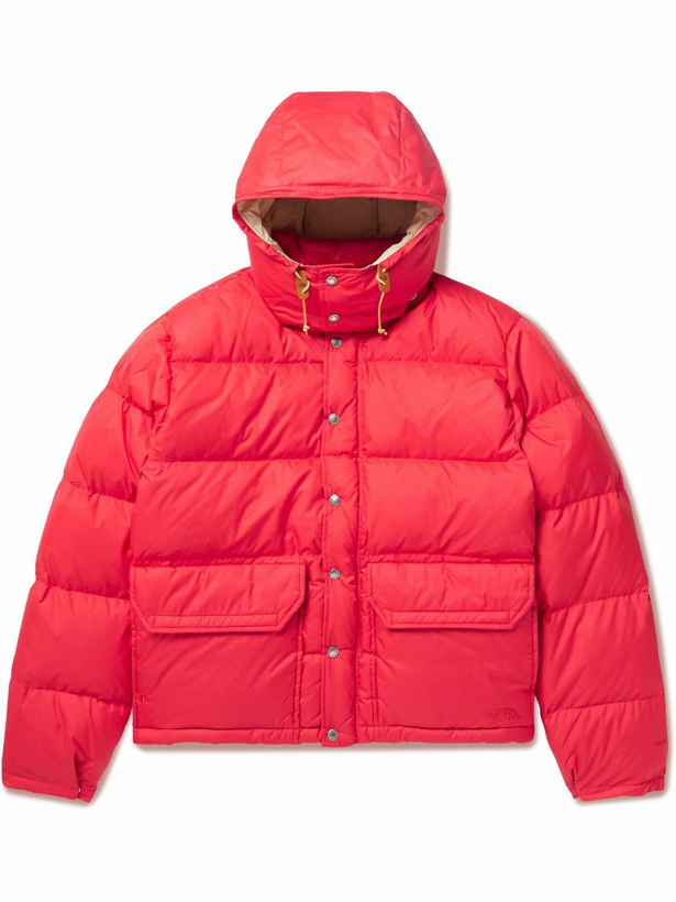 Photo: The North Face - 71 Sierra Quilted Ripstop Hooded Down Jacket - Red