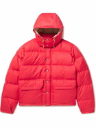 The North Face - 71 Sierra Quilted Ripstop Hooded Down Jacket - Red