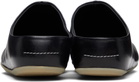 MM6 Maison Margiela Black Factory Sabot Loafers