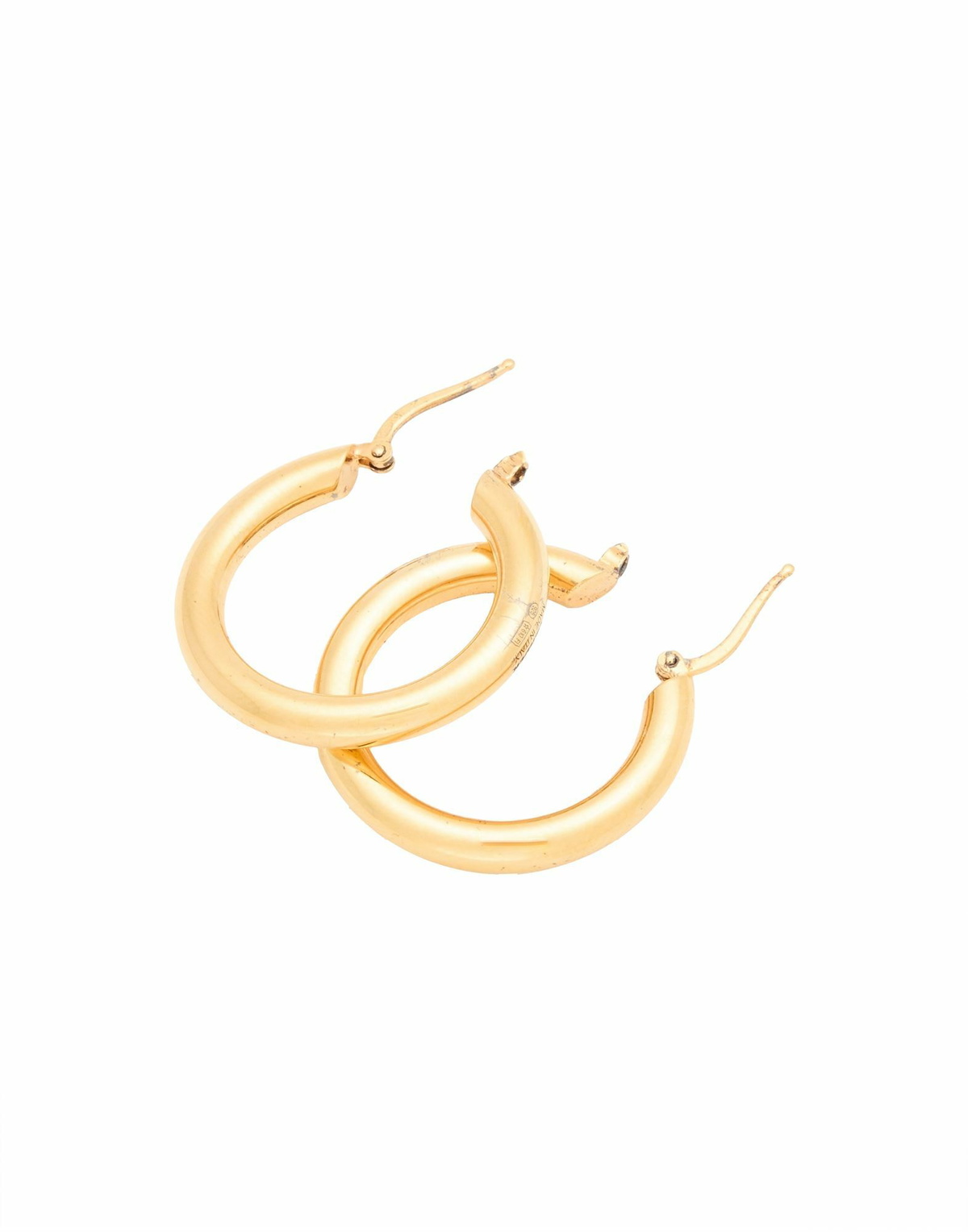 Jil Sander Womens Earrings in Gold