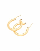 Jil Sander Womens Earrings in Gold