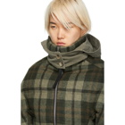 JW Anderson Green Down Cropped Puffer Jacket
