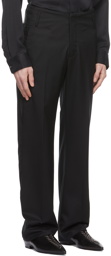 Cornerstone Black Wool Trousers