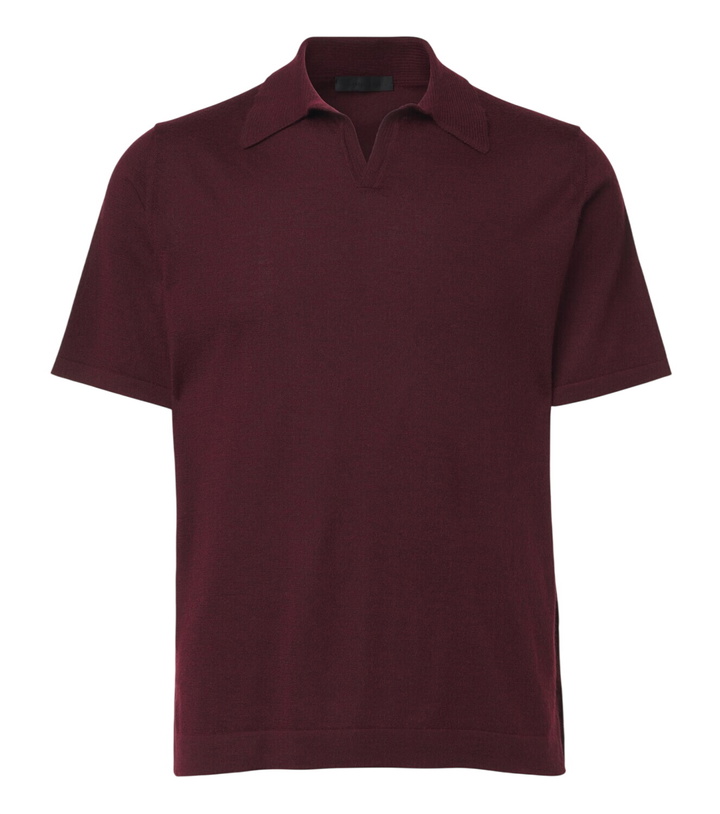 Photo: Saman Amel David cashmere and silk polo shirt