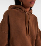 Acne Studios Cropped cotton hoodie