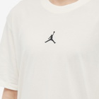 Air Jordan Men's Dri-Fit Short Sleeve Top in Pale Ivory/Black