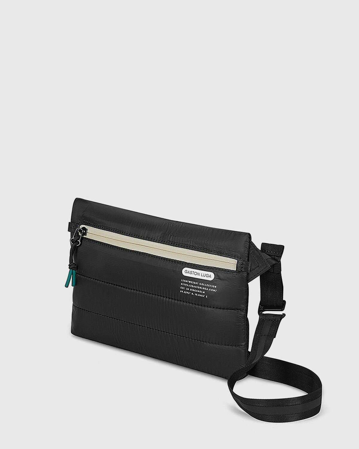 Gaston Luga Lightweight Bumbag Black Messenger & Crossbody Bags
