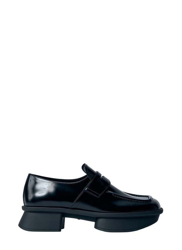 Photo: Prada Equal Brushed Leather Loafers