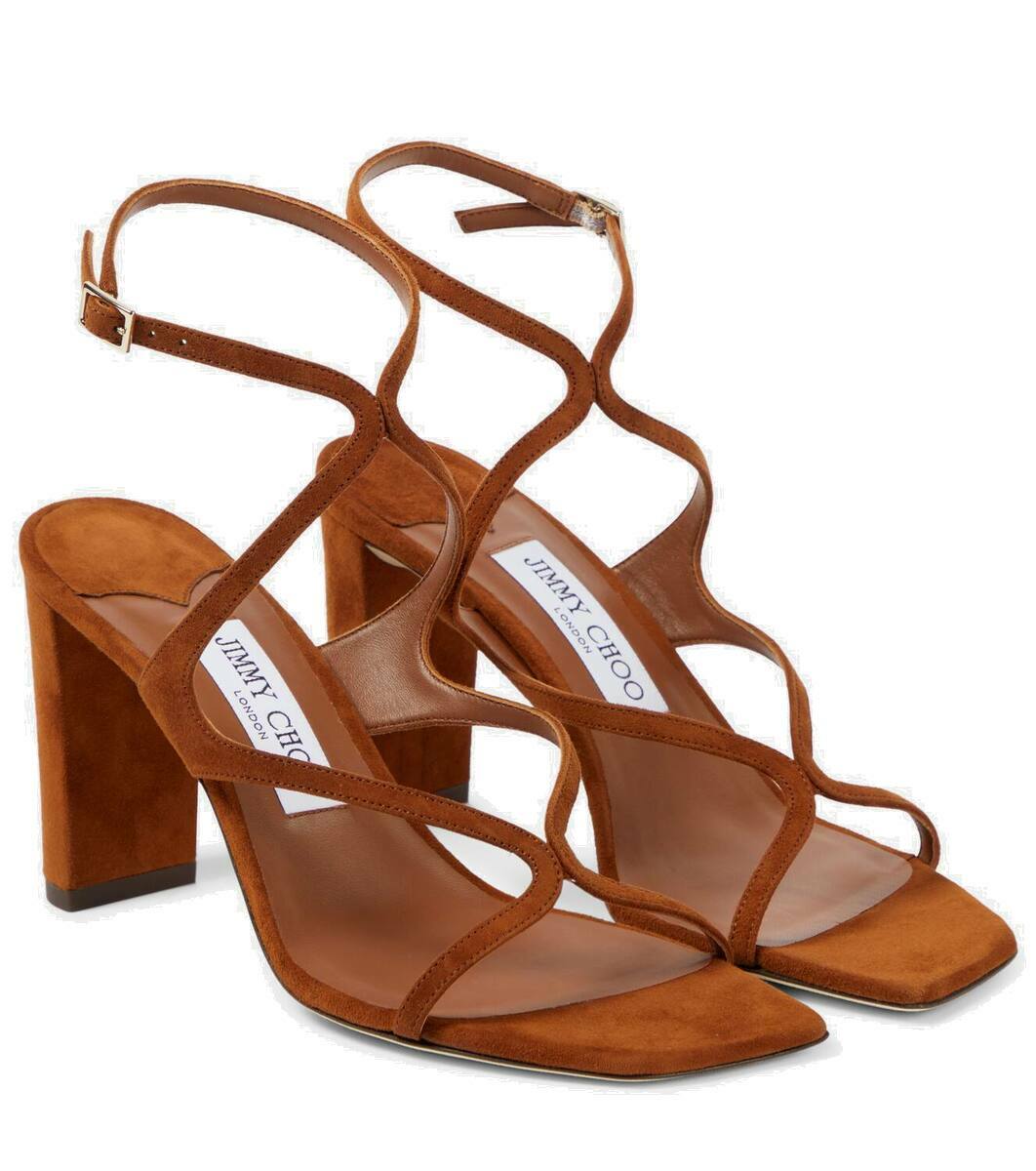 Jimmy Choo Azie 85 suede sandals Jimmy Choo