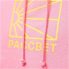 PACCBET Men's Sun Logo Popover Hoody in Pink
