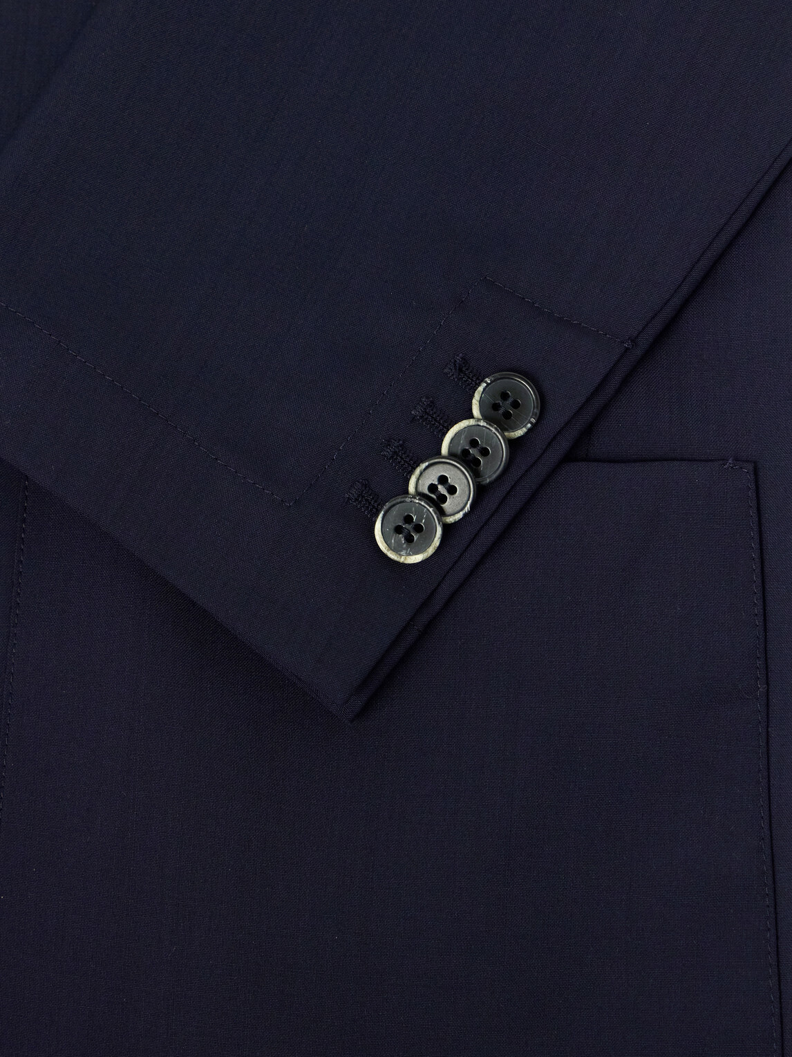 Barena - Virgin Wool Suit Jacket - Blue