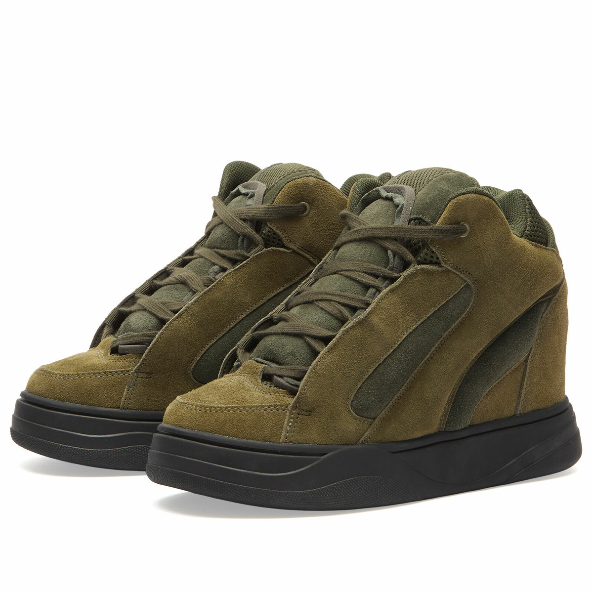 Ottolinger Women's Sneaker Heel in Khaki