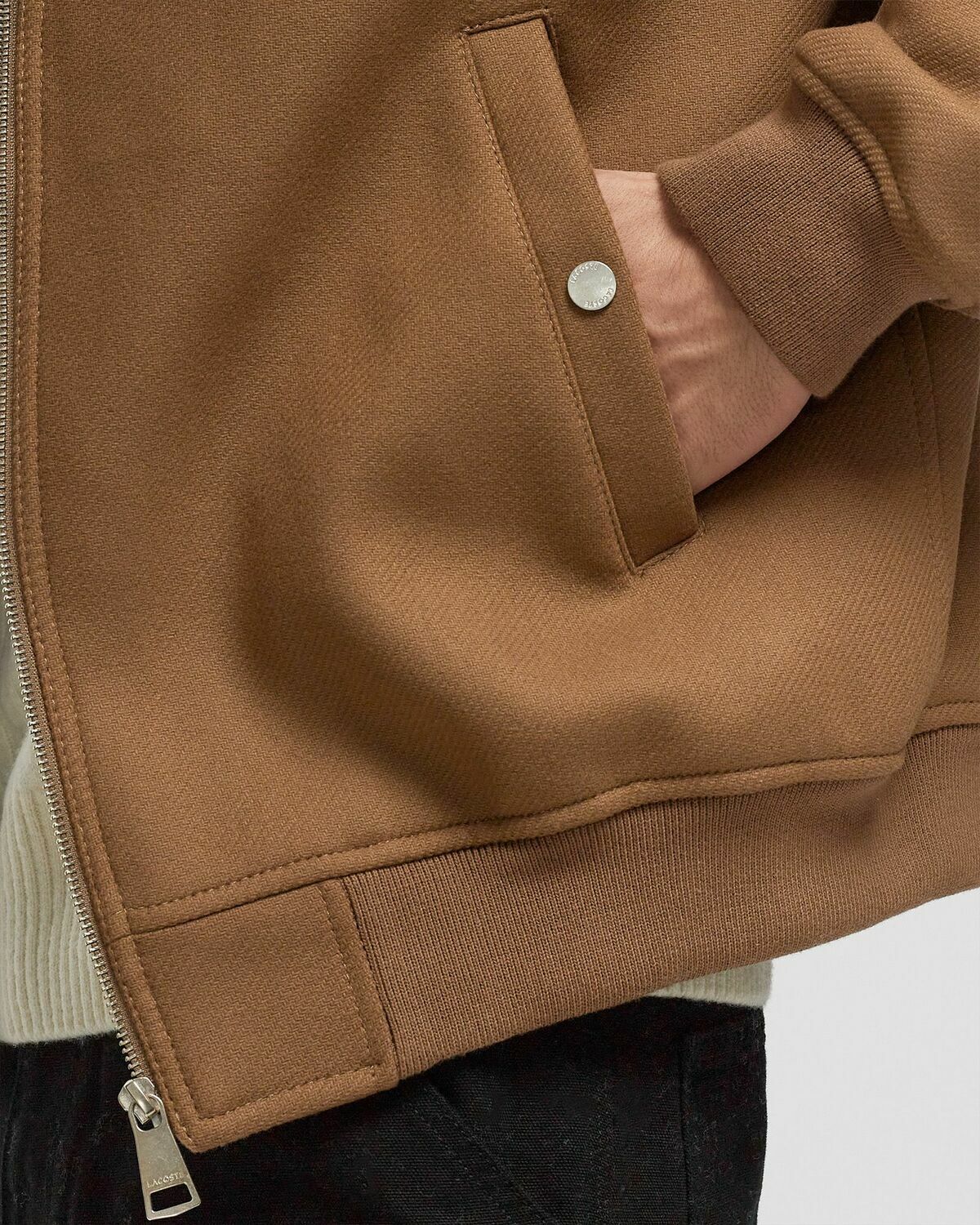 Lacoste Jacket Brown Bomber Jackets