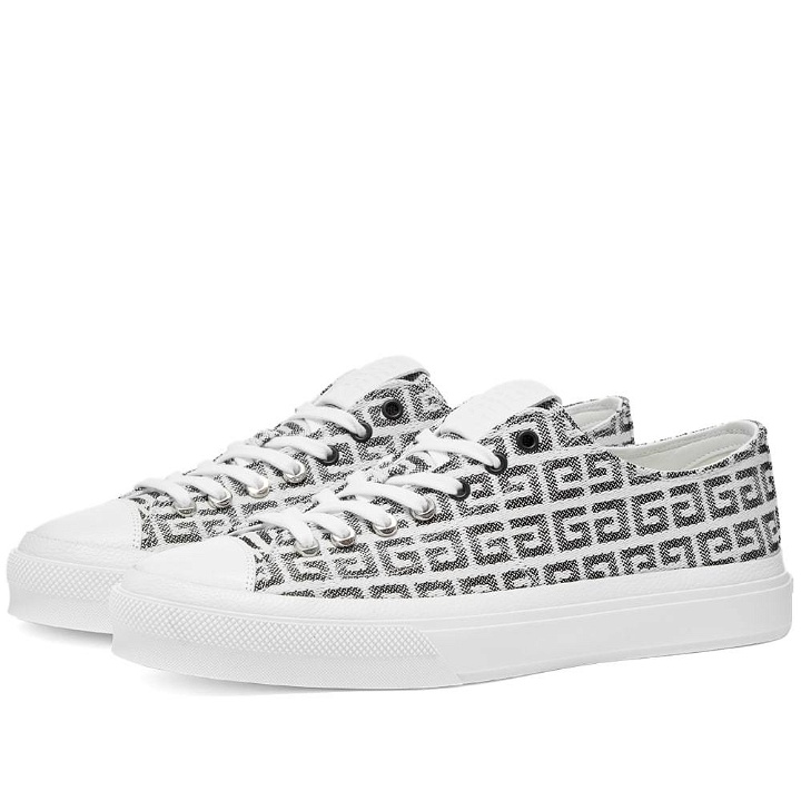 Photo: Givenchy 4G Jacquard City Low Sneaker