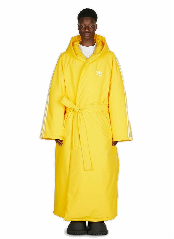 Photo: adidas x Balenciaga - Padded Bathrobe Style Coat in Yellow