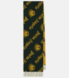 Moncler Genius - 8 Moncler Palm Angels logo wool scarf