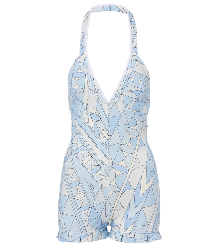 Photo: Pucci Manuba halterneck jersey romper
