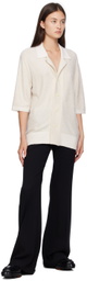 ZEGNA Off-White Short-Sleeve Cardigan
