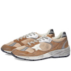 Golden Goose Men's Running Dad Sneakers in Tobacco/Bronze/White