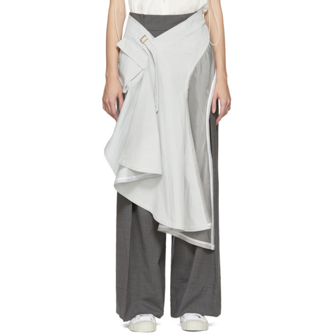Photo: Ovelia Transtoto Blue Utility Belt Skirt
