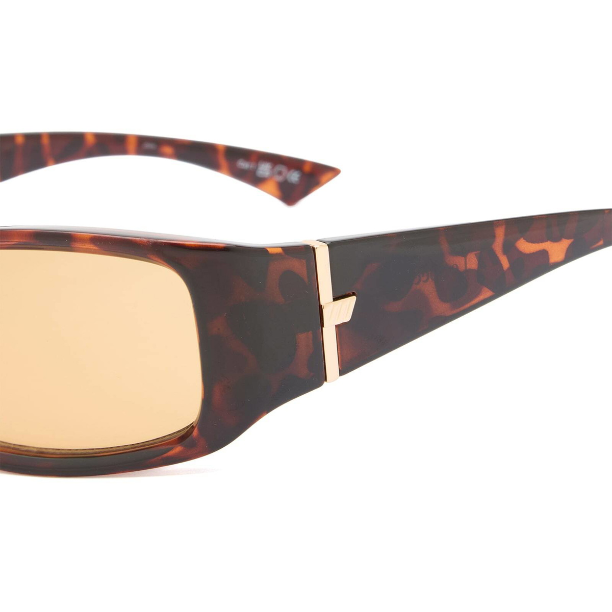 Le Specs Du Jour Sunglasses in Tort/Mustard Mono 