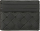 Bottega Veneta Black Credit Card Holder