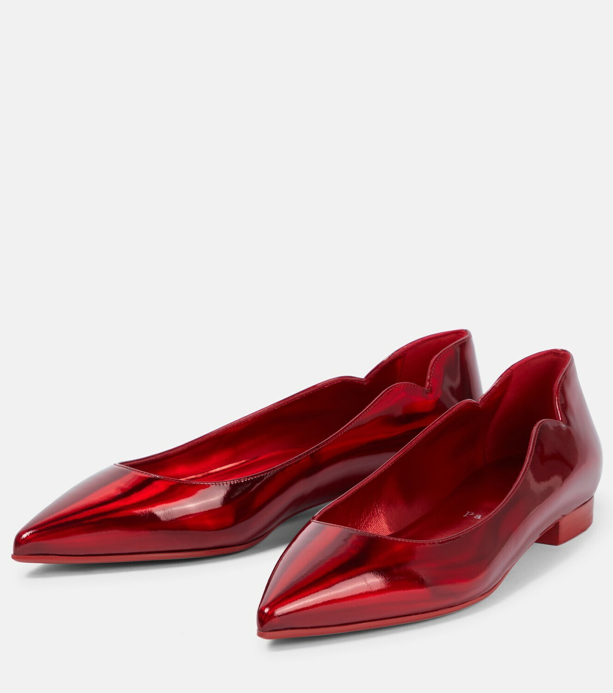 Christian Louboutin Hot Chickita パテントレザー バレリーナ Christian Louboutin - Hot Chickita patent leather ballet
