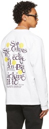 SSENSE WORKS SSENSE Exclusive White 'Out Of Sight' Long Sleeve T-Shirt