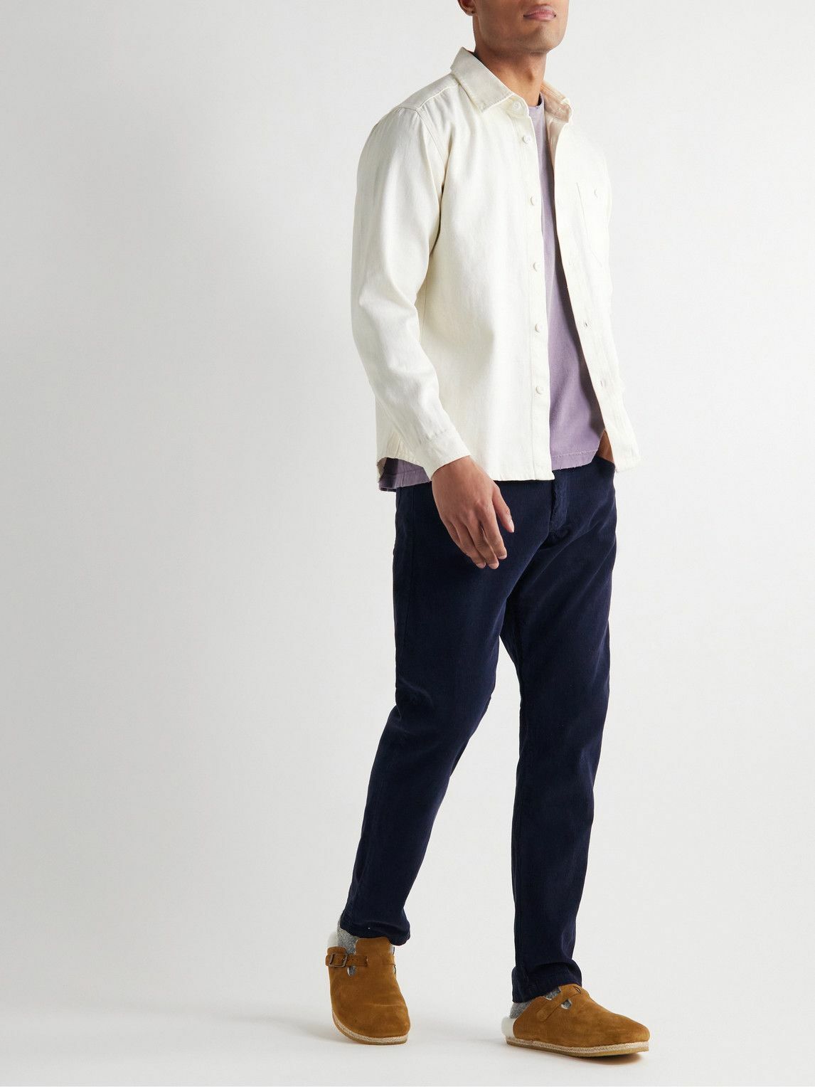 Jungmaven - Topanga Hemp and Cotton-Blend Twill Shirt - White