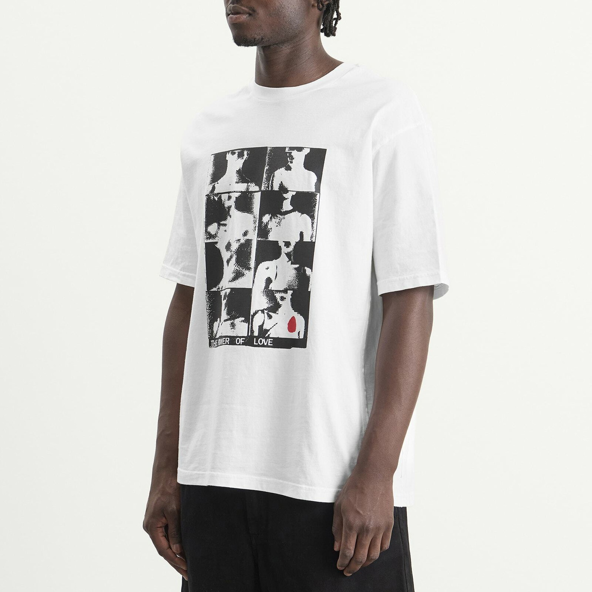 ACMH by Magic Castles Men's x Optimo Power of Love T-Shirt in White