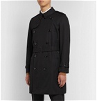 Burberry - Kensington Cotton-Gabardine Trench Coat - Black