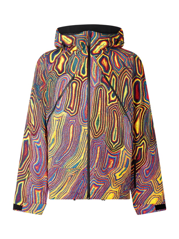 Photo: Aztech Mountain - Matthew Day Jackson Hayden Printed 3L Stretch-Nylon Hooded Ski Jacket - Purple