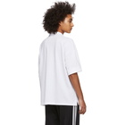 adidas Originals White Oversized Polo