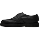 Marsèll Black Moccar Leather Loafers