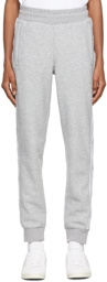 adidas Originals Grey Comfort 3-Stripes Lounge Pants